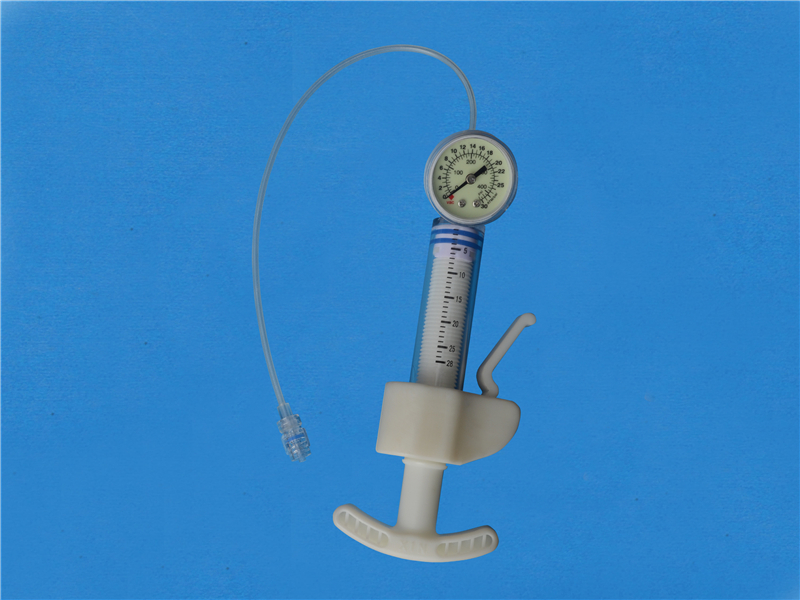 Disposable balloon inflation devices J type